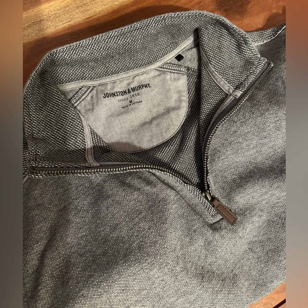 Johnston & Murphy quarter zip